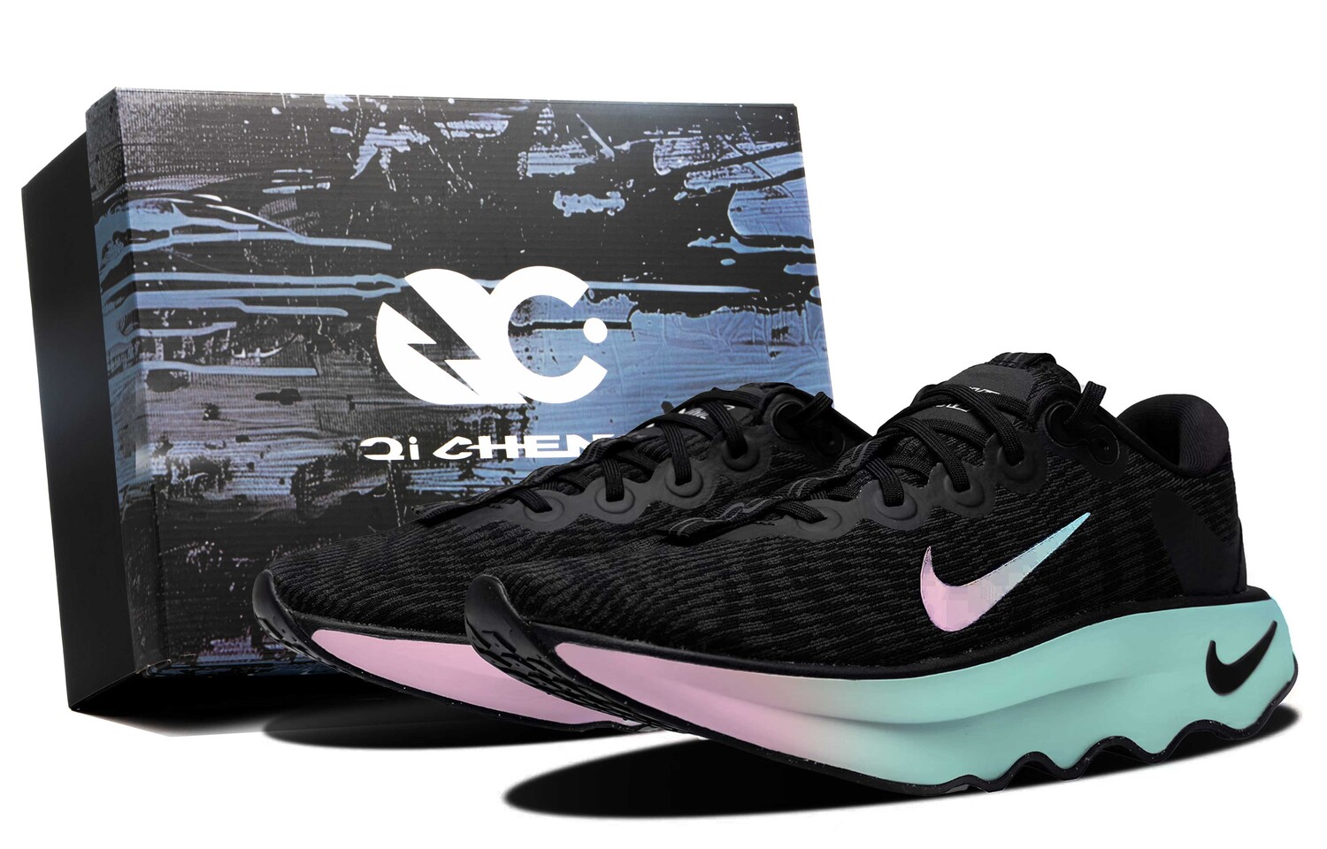 Кроссовки мужские Motiva с низким верхом, черные/розовые Nike
Кроссовки мужские Motiva с низким верхом, черные/розовые Nike