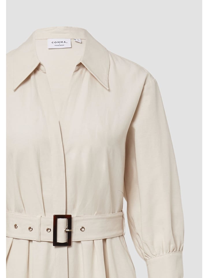 Длинное платье comma, бежевый
Длинное платье comma, бежевый