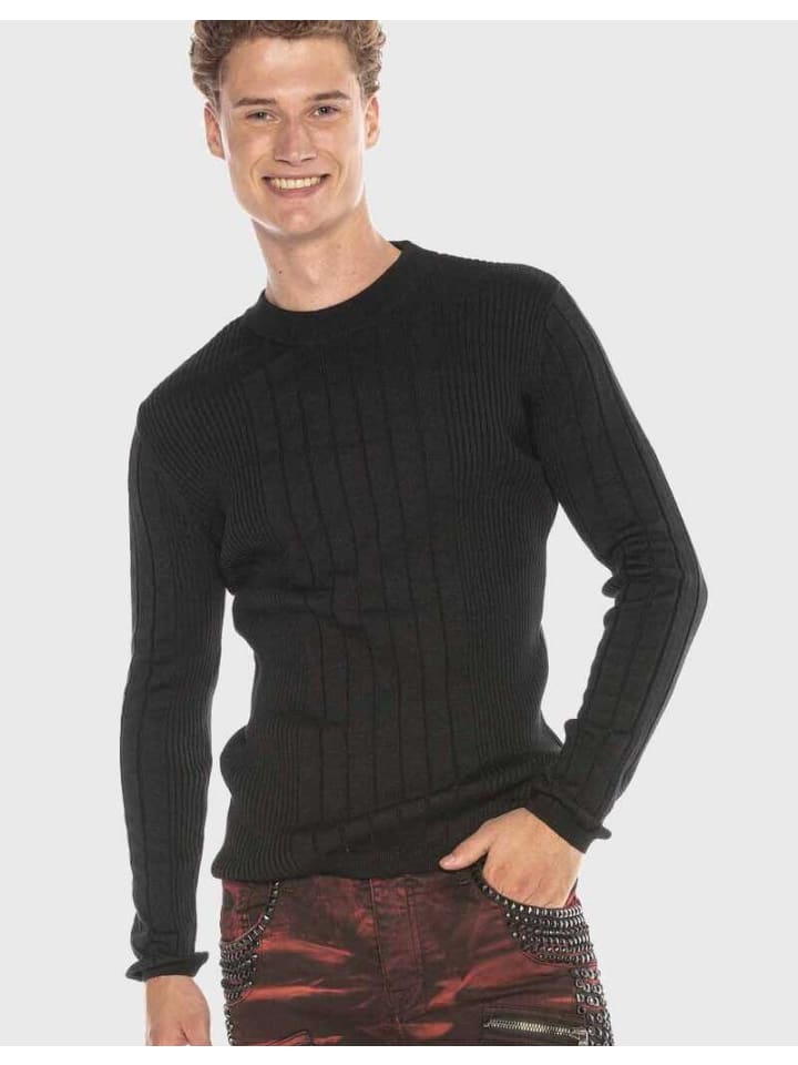 Свитер Cipo & Baxx, черный
Свитер Cipo & Baxx, черный