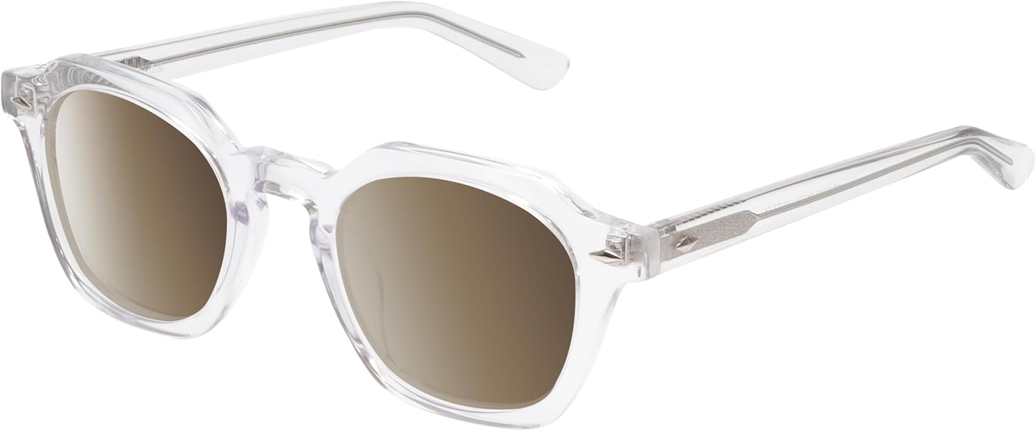 Солнцезащитные очки Liaochelys, поляризованные/неполяризованные, мужские и женские, в винтажном стиле, для вождения, гольфа, рыбалки и бега, с защитой от УФ-излучения Reptile, Clear Crystal Silver
Солнцезащитные очки Liaochelys, поляризованные/неполяризованные, мужские и женские, в винтажном стиле, для вождения, гольфа, рыбалки и бега, с защитой от УФ-излучения Reptile, Clear Crystal Silver