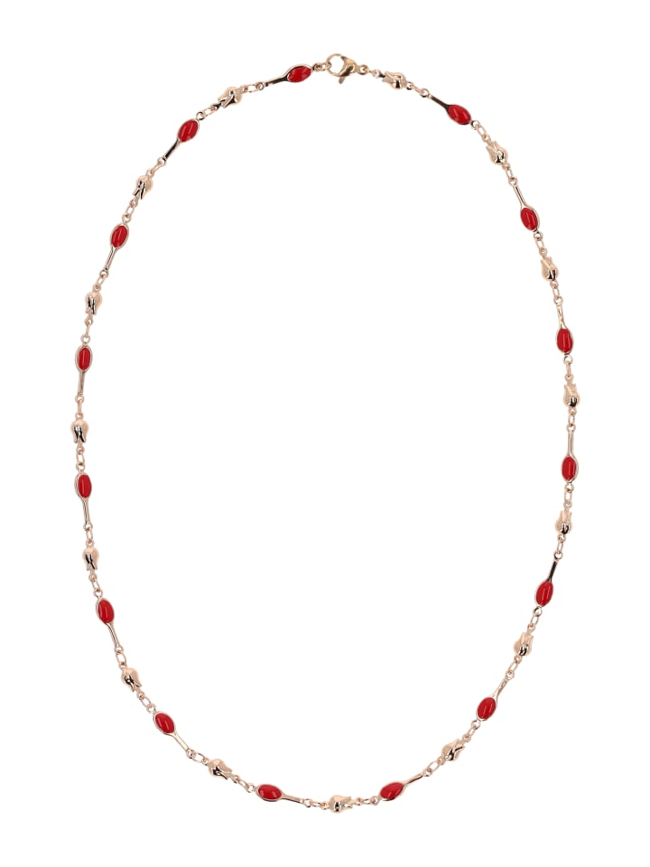 Faina Женское колье-цепочка из розового золота красного цвета
Faina Женское колье-цепочка из розового золота красного цвета