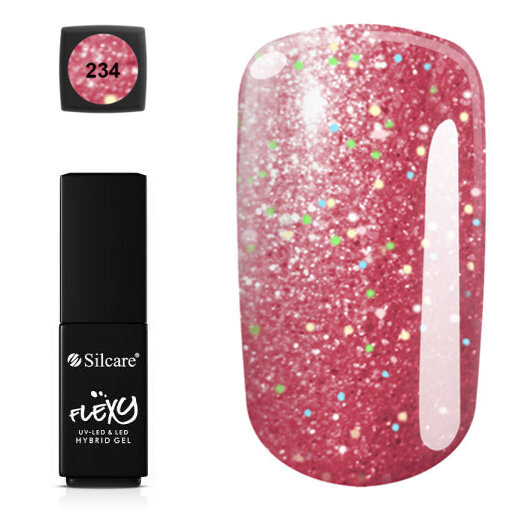 Гибридный лак, 234, 4,5 г Silcare Flexy
Гибридный лак, 234, 4,5 г Silcare Flexy