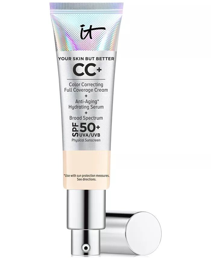 CC+ Крем с SPF 50+ It Cosmetics, цвет Fair
CC+ Крем с SPF 50+ It Cosmetics, цвет Fair