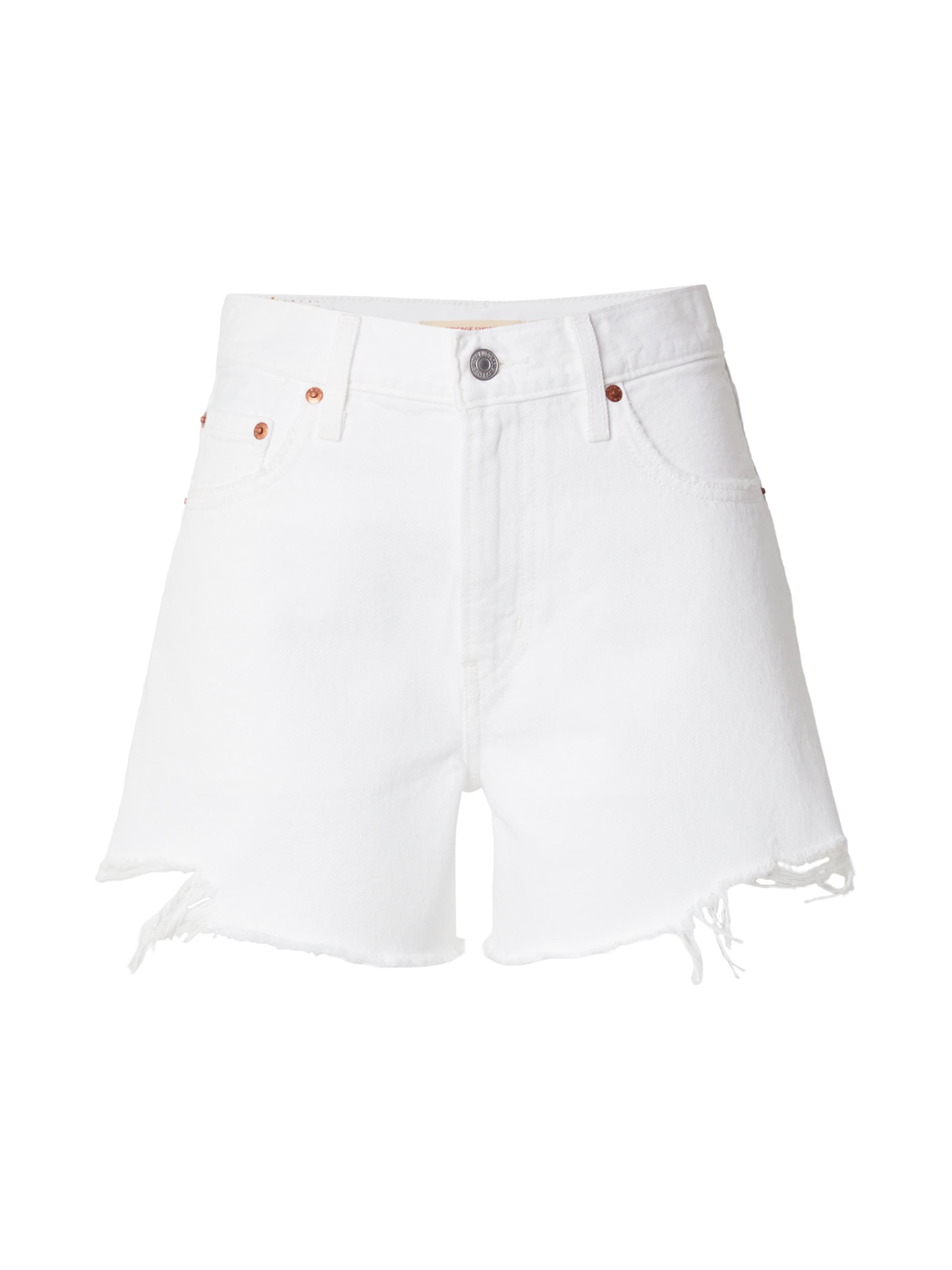 LEVI'S Джинсовые шорты Regular 'Ribcage Shorts' в белом дениме
LEVI'S Джинсовые шорты Regular 'Ribcage Shorts' в белом дениме