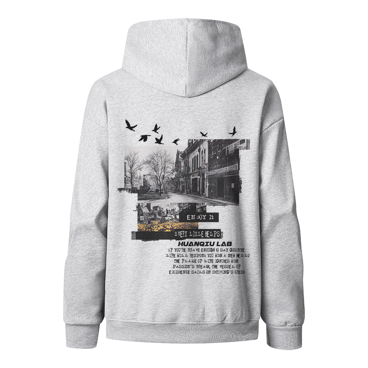 Толстовка Unisex Hooded Moderate Heavyweight HUANQIU, белый heather серый
Толстовка Unisex Hooded Moderate Heavyweight HUANQIU, белый heather серый