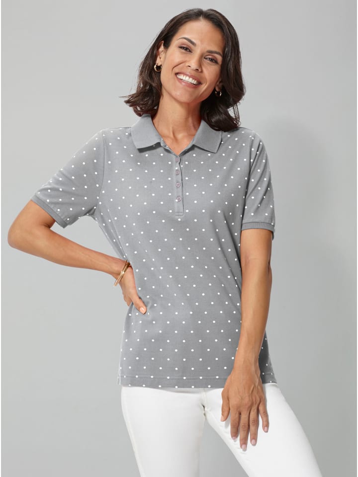 Рубашка-поло в серый меланжевый горошек WITT WEIDEN
Рубашка-поло в серый меланжевый горошек WITT WEIDEN