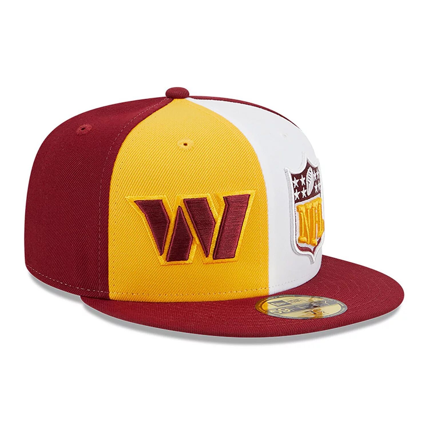 Мужская приталенная кепка New Era золото/бордового цвета Washington Commanders 2023 Sideline 59FIFTY
Мужская приталенная кепка New Era золото/бордового цвета Washington Commanders 2023 Sideline 59FIFTY