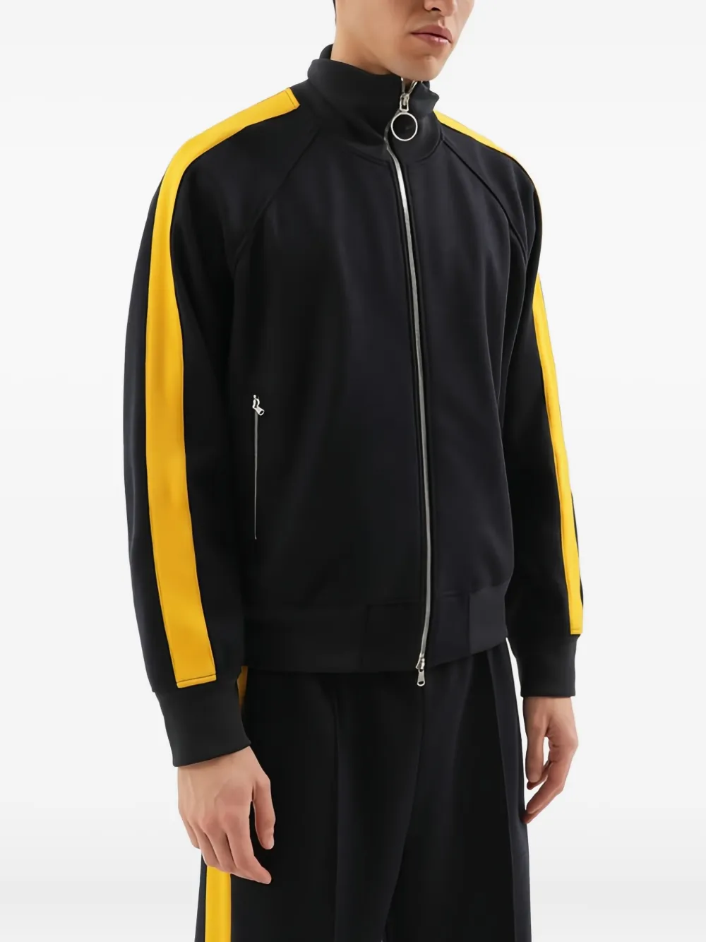 Куртка на молнии с полосатыми деталями 1989 Studio, синий
Куртка на молнии с полосатыми деталями 1989 Studio, синий