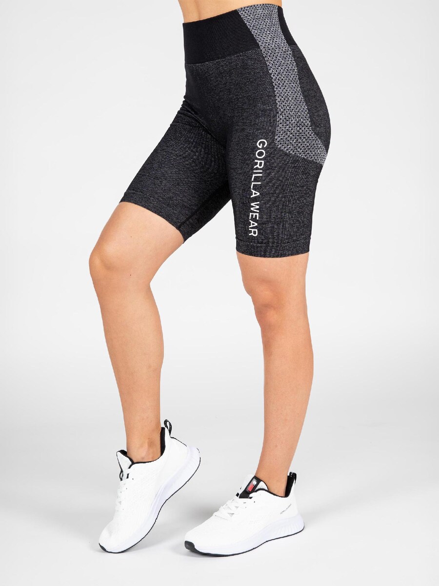 Узкие спортивные брюки Gorilla Wear Selah, серый/черный
Узкие спортивные брюки Gorilla Wear Selah, серый/черный