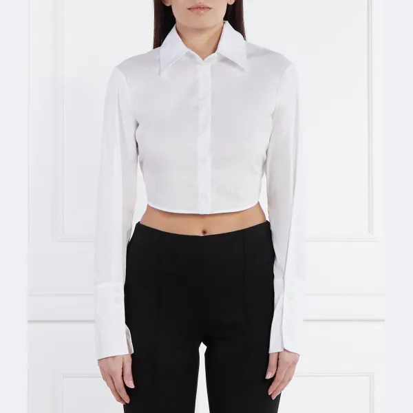 Укороченная рубашка Patrizia Pepe, белый
Укороченная рубашка Patrizia Pepe, белый