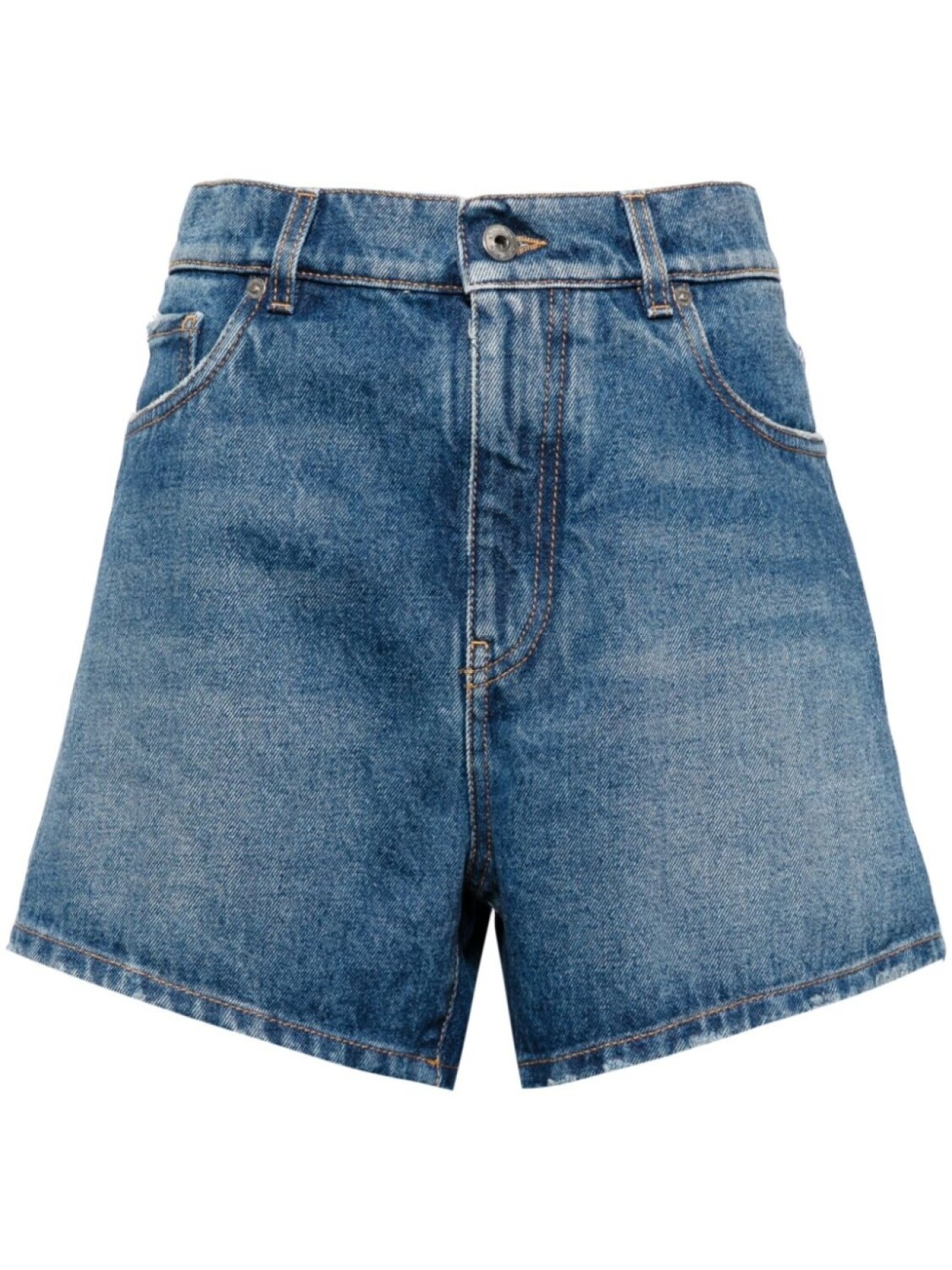 Off-White джинсовые мини-шорты, синий
Off-White джинсовые мини-шорты, синий