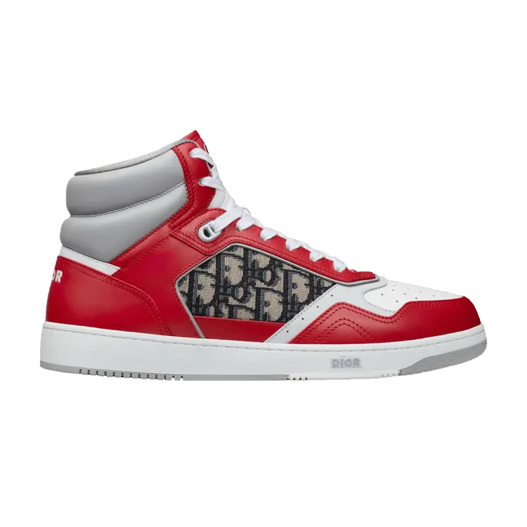 Кроссовки Dior B27 High Dior Oblique - Red, красный 
Кроссовки Dior B27 High Dior Oblique - Red, красный