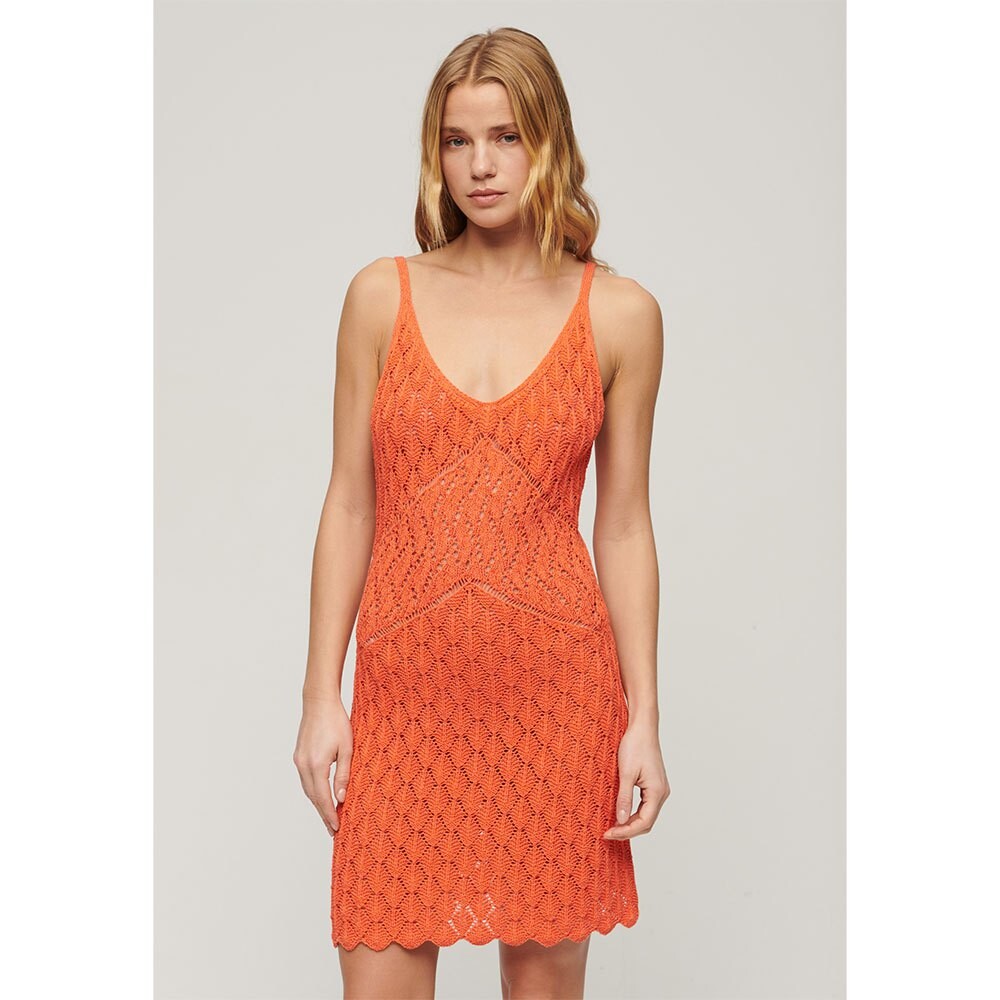 Платье Superdry Crochet Cami Sleeveless Short, оранжевый
Платье Superdry Crochet Cami Sleeveless Short, оранжевый