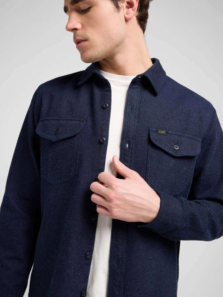 Рубашка на пуговицах Comfort fit Lee Workwear Shirt, синий
Рубашка на пуговицах Comfort fit Lee Workwear Shirt, синий