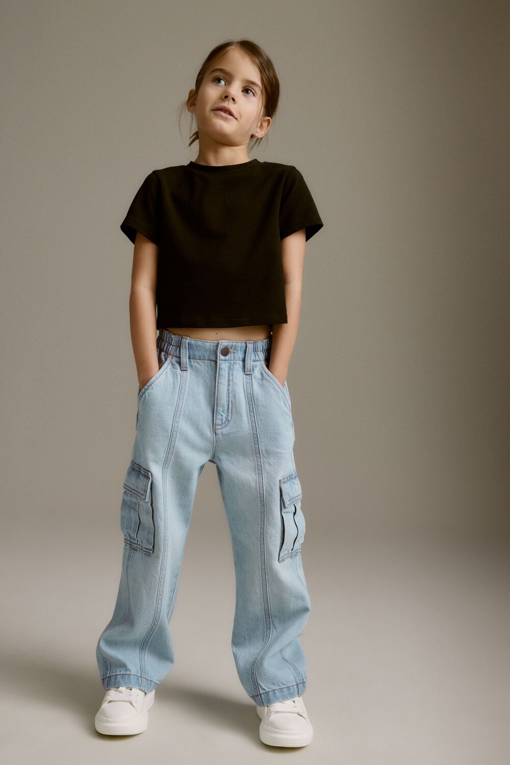 Широкие джинсы-карго (3–16 лет) Next, синий
Широкие джинсы-карго (3–16 лет) Next, синий