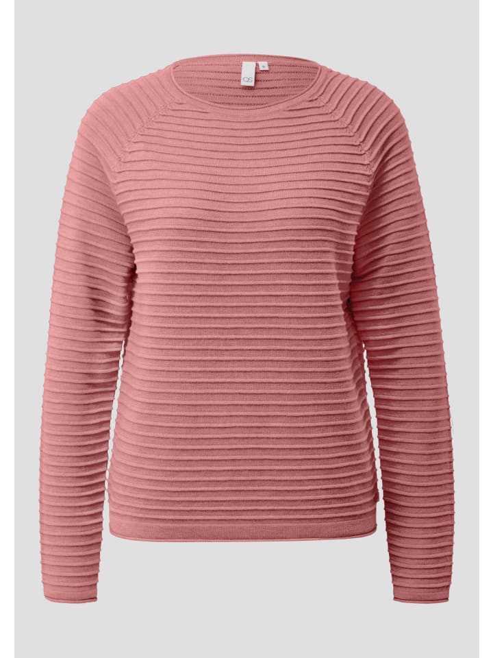 Вязаный свитер цвета 44W0_old rose QS
Вязаный свитер цвета 44W0_old rose QS