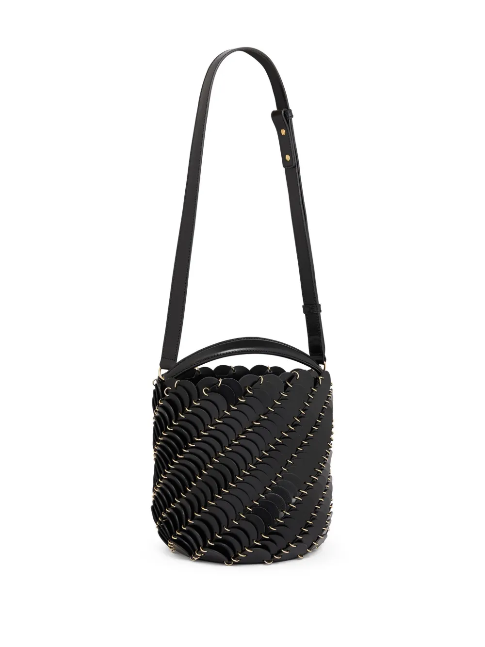Сумка-ведро Pacoïo Rabanne, черный
Сумка-ведро Pacoïo Rabanne, черный