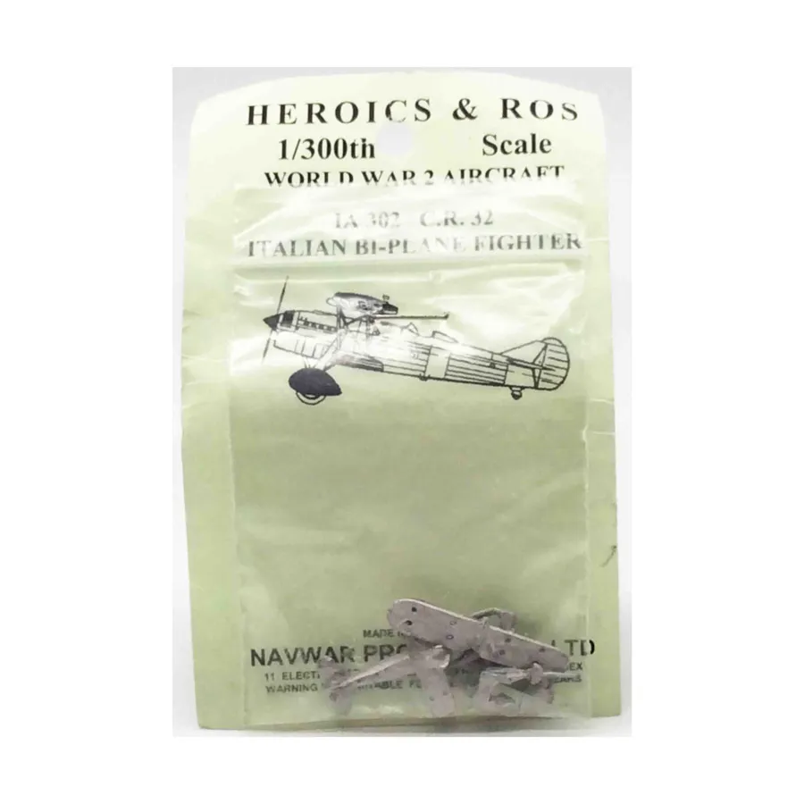 Итальянский истребитель-биплан CR 32, World War II Aircraft (1:300) (NavWar)
Итальянский истребитель-биплан CR 32, World War II Aircraft (1:300) (NavWar)