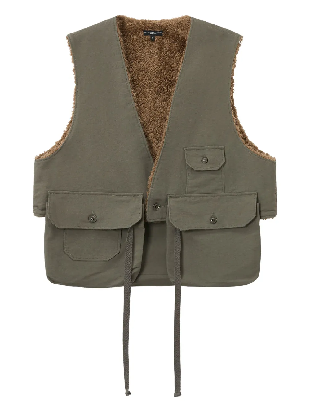 Жилет с карманами Engineered Garments, зеленый
Жилет с карманами Engineered Garments, зеленый