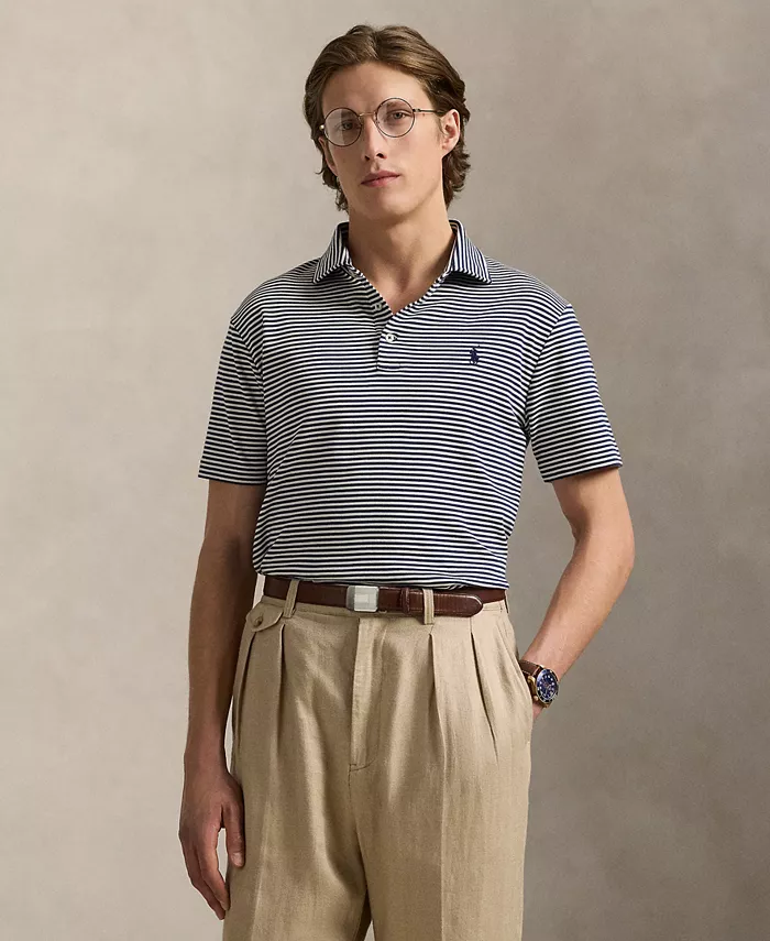 Мужская поло Slim Fit из мягкого хлопка по индивидуальному заказу Polo Ralph Lauren, белый
Мужская поло Slim Fit из мягкого хлопка по индивидуальному заказу Polo Ralph Lauren, белый