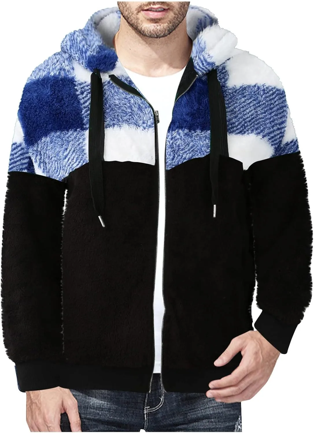 Мужская куртка sherpa с капюшоном, теплая, на молнии
Мужская куртка sherpa с капюшоном, теплая, на молнии