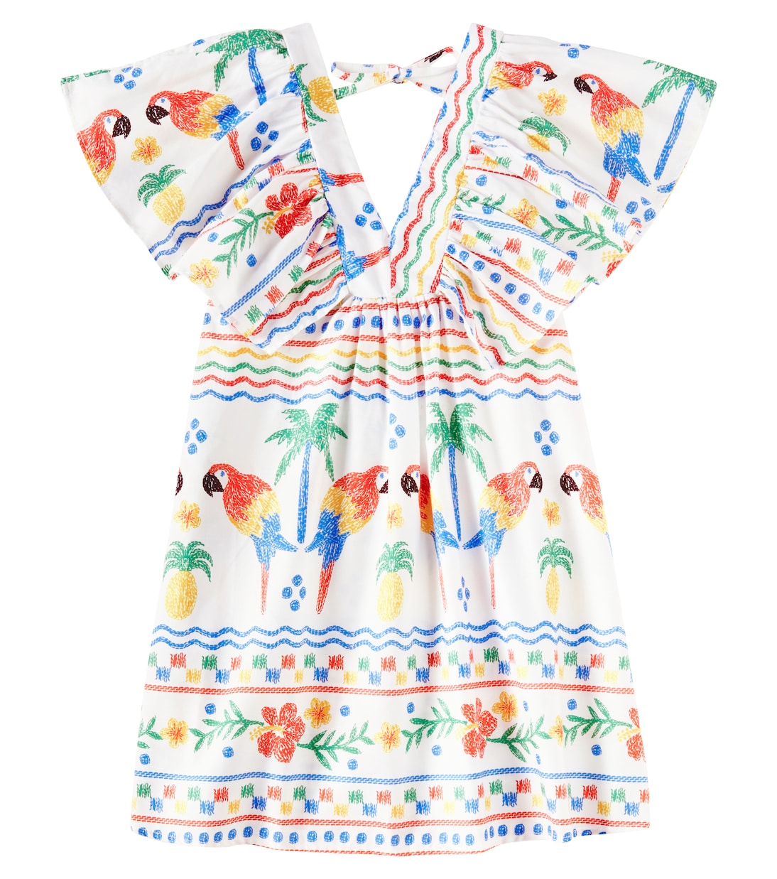 Платье из хлопка с принтом Araras Fábula, Est Araras Fundo
Платье из хлопка с принтом Araras Fábula, Est Araras Fundo