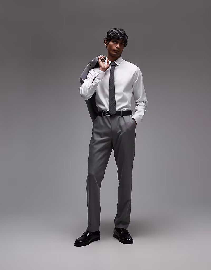 Узкие брюки серого цвета Topman
Узкие брюки серого цвета Topman