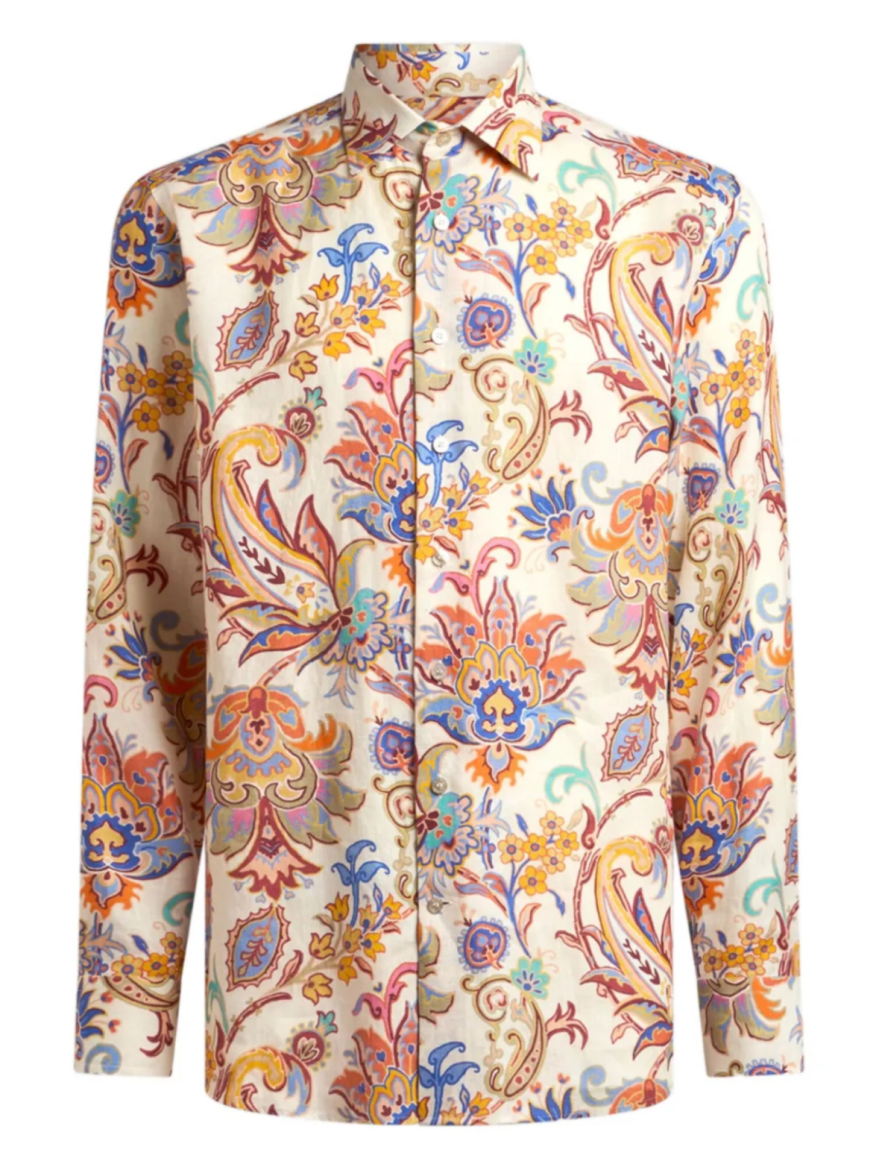 ETRO льняная рубашка с принтом пейсли, нейтральный
ETRO льняная рубашка с принтом пейсли, нейтральный