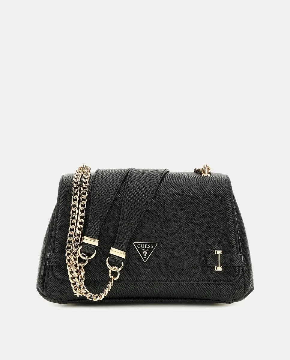 Сумка через плечо с магнитной застёжкой Guess, черный
Сумка через плечо с магнитной застёжкой Guess, черный