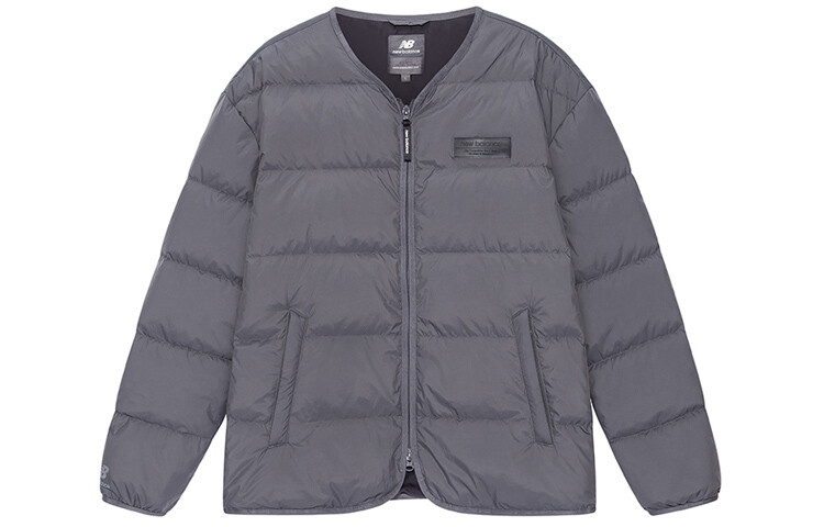 Пуховик унисекс серый New Balance, серый
Пуховик унисекс серый New Balance, серый