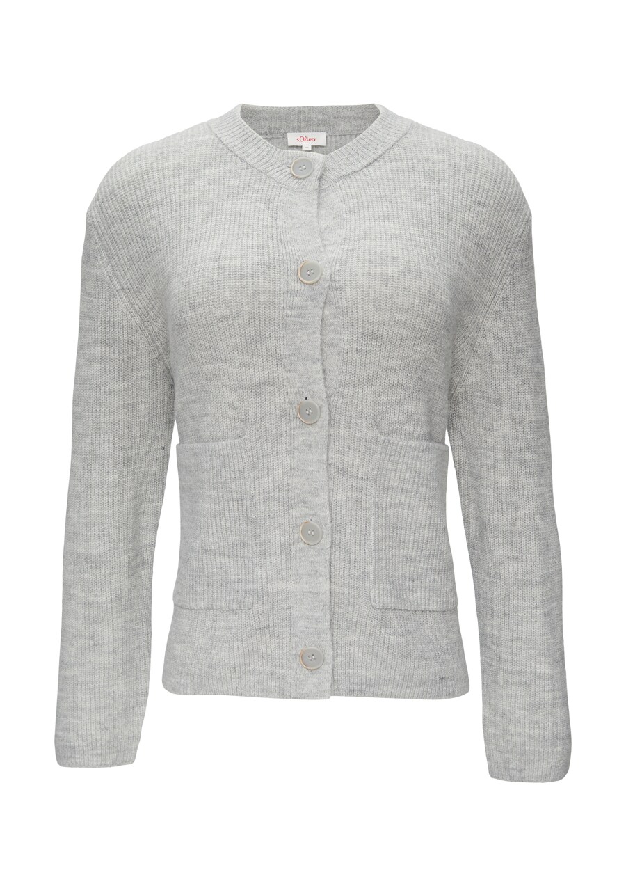 Вязаный кардиган s.Oliver, светло-серый
Вязаный кардиган s.Oliver, светло-серый