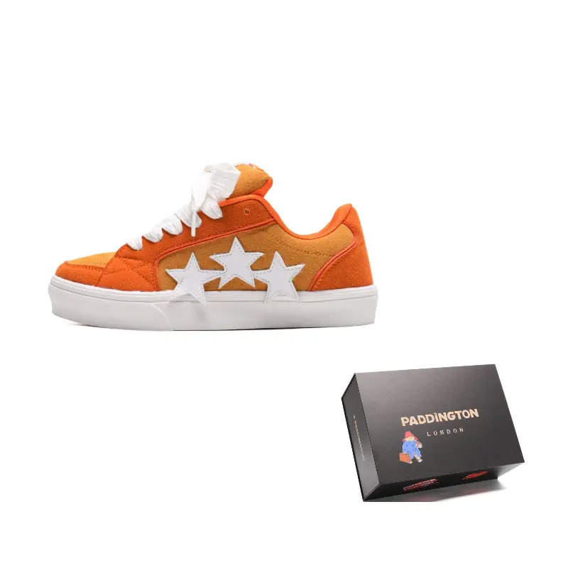 Paddington Bears Низкие скейтборд кроссовки унисекс оранжевые, цвет Orange
Paddington Bears Низкие скейтборд кроссовки унисекс оранжевые, цвет Orange