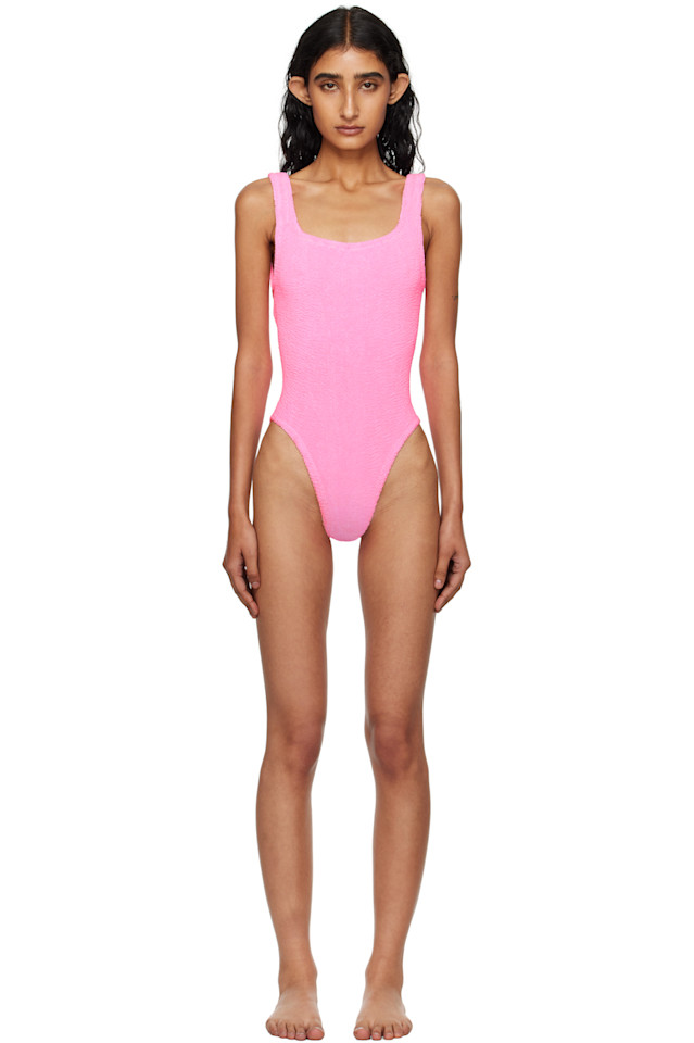 Hunza G Розовый купальник с квадратным вырезом
Hunza G Розовый купальник с квадратным вырезом