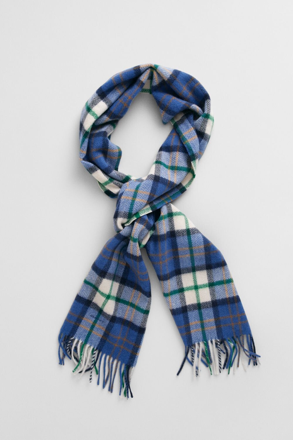 Шарф Gant в клетку, синий
Шарф Gant в клетку, синий