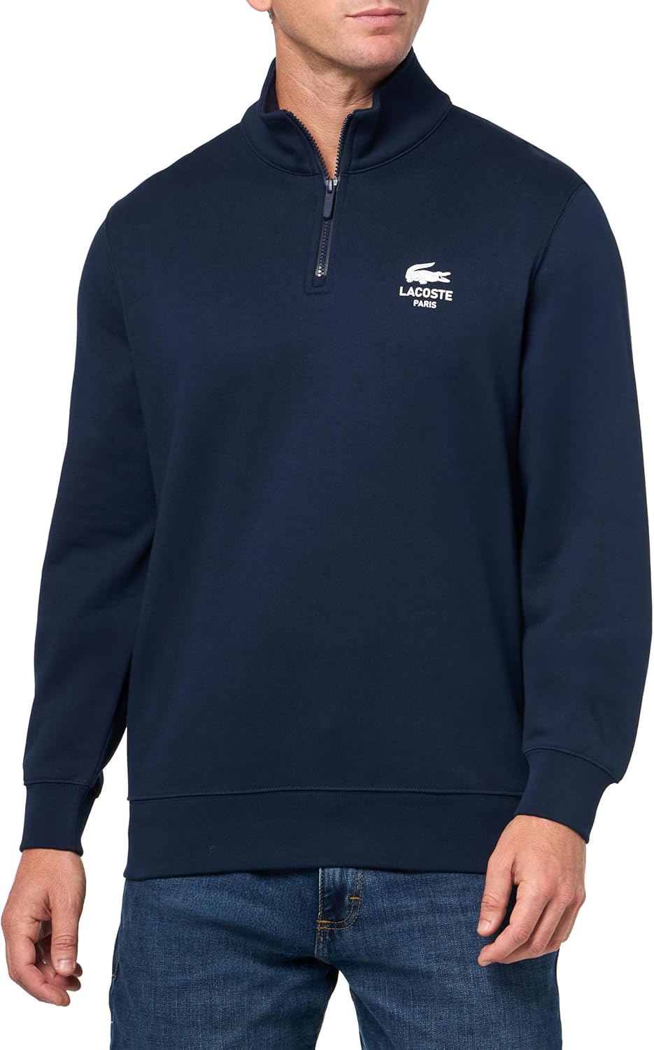 Толстовка Lacoste с высоким воротником и молнией, Navy Blue
Толстовка Lacoste с высоким воротником и молнией, Navy Blue