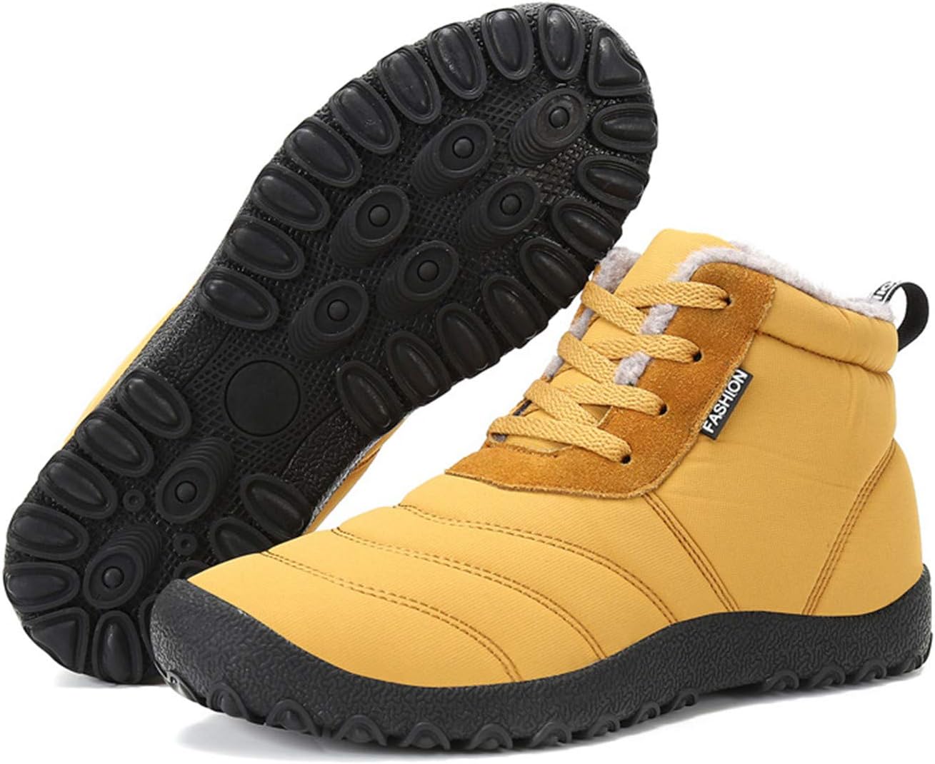 Зимние ботинки CrazycatZ, теплые ботильоны с меховой подкладкой, водонепроницаемые утолщенные зимние ботинки для женщин и мужчин, желтый
Зимние ботинки CrazycatZ, теплые ботильоны с меховой подкладкой, водонепроницаемые утолщенные зимние ботинки для женщин и мужчин, желтый
