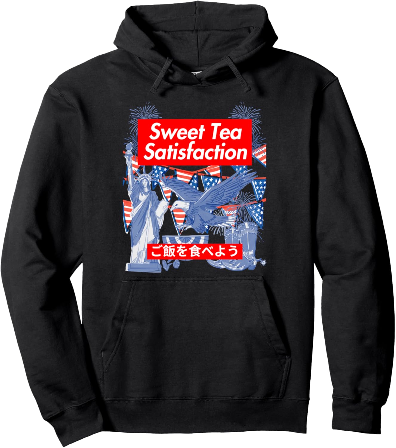 Худи Sweet Tea American Core в патриотическом стиле Eagle American Flag Sweet Tea American Core Co., черный
Худи Sweet Tea American Core в патриотическом стиле Eagle American Flag Sweet Tea American Core Co., черный