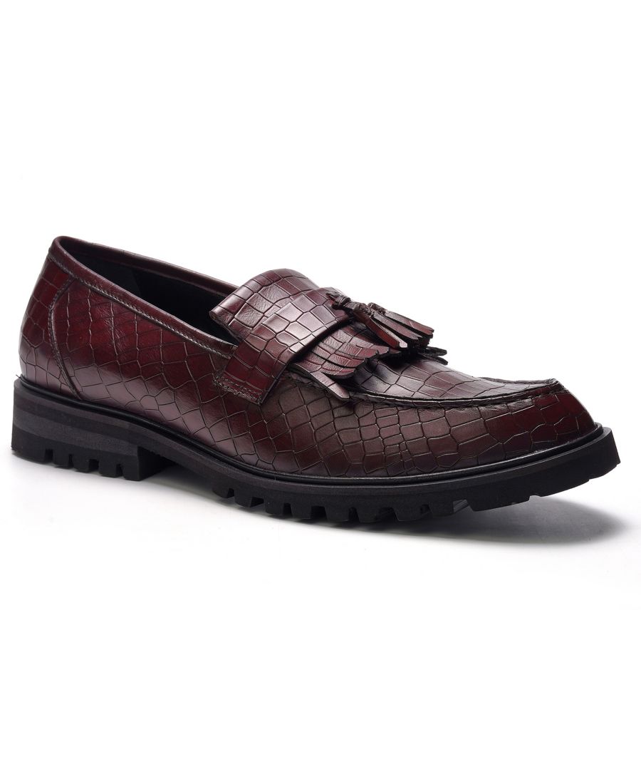 Мужские лоферы Dante с кисточками A Veer, Bordo
Мужские лоферы Dante с кисточками A Veer, Bordo