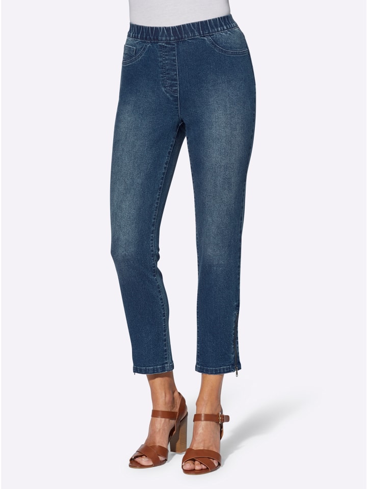 Джинсы 7/8 цвета синего камня WITT WEIDEN
Джинсы 7/8 цвета синего камня WITT WEIDEN