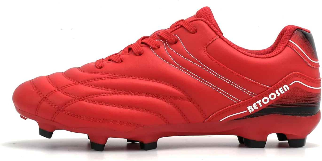 Мужские футбольные бутсы для твердого грунта, профессиональные дышащие обувь для футбола и тренировок на улице BETOOSEN, красный
Мужские футбольные бутсы для твердого грунта, профессиональные дышащие обувь для футбола и тренировок на улице BETOOSEN, красный