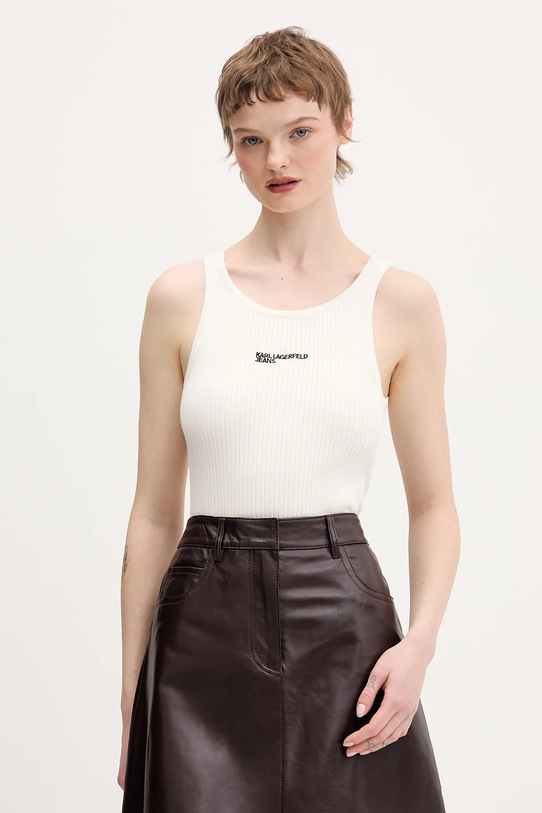 Топ Karl Lagerfeld Jeans, бежевый
Топ Karl Lagerfeld Jeans, бежевый