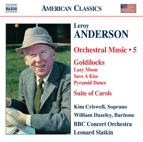 CD диск Anderson / Criswell / Slatkin / BBC Concert Orch: Orchestral Music 5
CD диск Anderson / Criswell / Slatkin / BBC Concert Orch: Orchestral Music 5