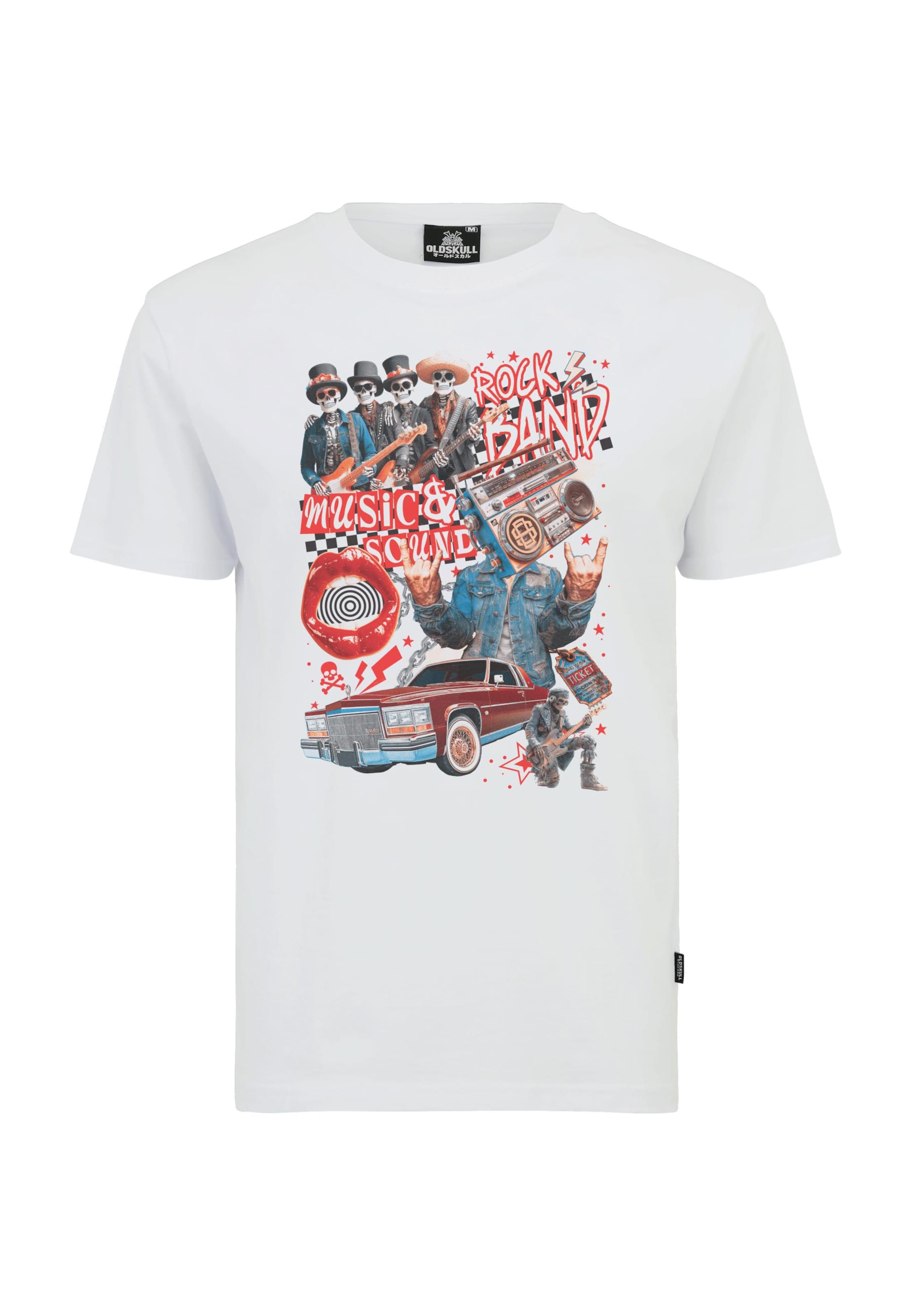 Oldskull Футболка 'Xtreme Retro Rock Skull Graphic' в белом цвете
Oldskull Футболка 'Xtreme Retro Rock Skull Graphic' в белом цвете