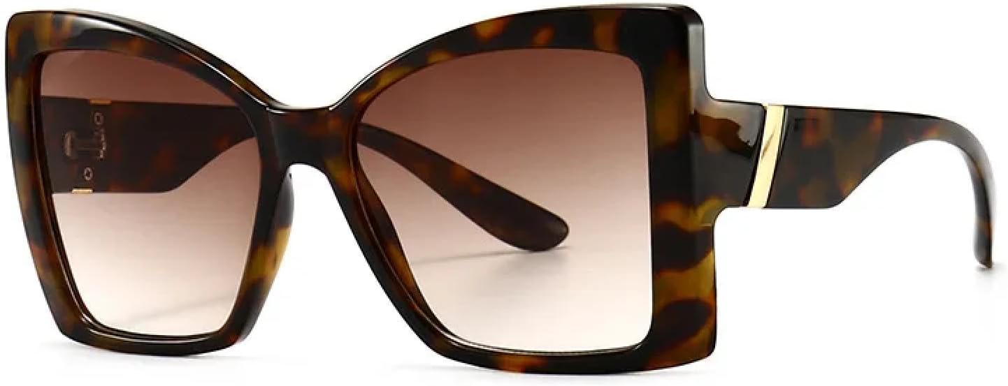 Роскошные солнцезащитные очки «кошачий глаз» в крупной оправе для женщин, модные, винтажные, популярные, для путешествий, с защитой от УФ-излучения UV400 TYUVIVO, Leopard Tea
Роскошные солнцезащитные очки «кошачий глаз» в крупной оправе для женщин, модные, винтажные, популярные, для путешествий, с защитой от УФ-излучения UV400 TYUVIVO, Leopard Tea