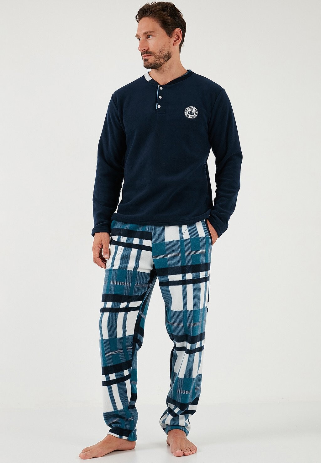 Пижамный комплект REGULAR FIT SET Buratti, темно-синий
Пижамный комплект REGULAR FIT SET Buratti, темно-синий