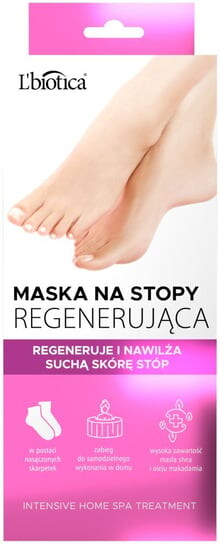 Регенерирующая маска для ног L'biotica
Регенерирующая маска для ног L'biotica
