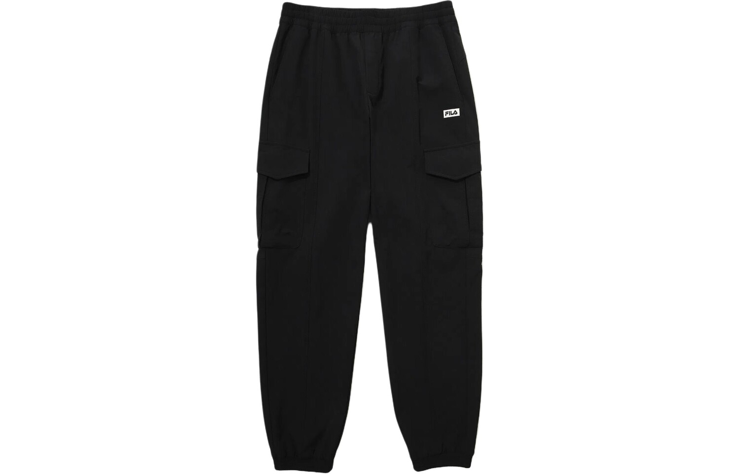 Повседневные брюки унисекс черные Fila, черный 
Повседневные брюки унисекс черные Fila, черный