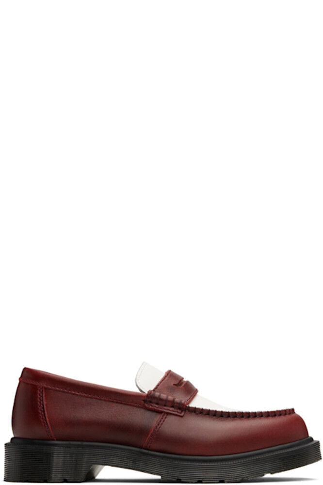 Двухцветные кожаные мокасины Penton бордового и белого цвета Dr. Martens
Двухцветные кожаные мокасины Penton бордового и белого цвета Dr. Martens