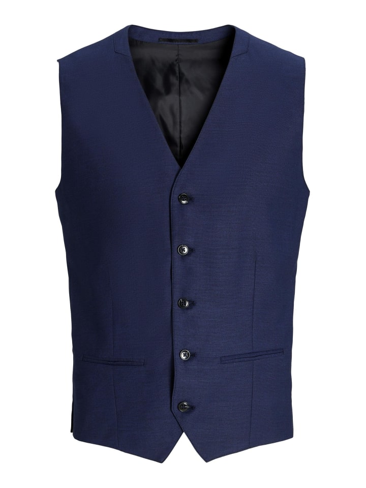 Жилет Jack & Jones, темно-синий
Жилет Jack & Jones, темно-синий