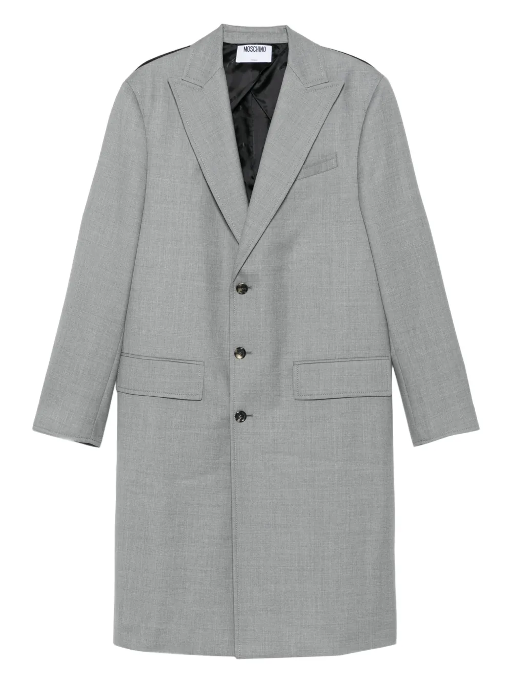 Пальто со вставками Moschino, серый
Пальто со вставками Moschino, серый